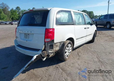 2014 Dodge Grand Caravan American Value Pkg z USA, uszkodzony, nr VIN 2C4RDGBG8ER316239